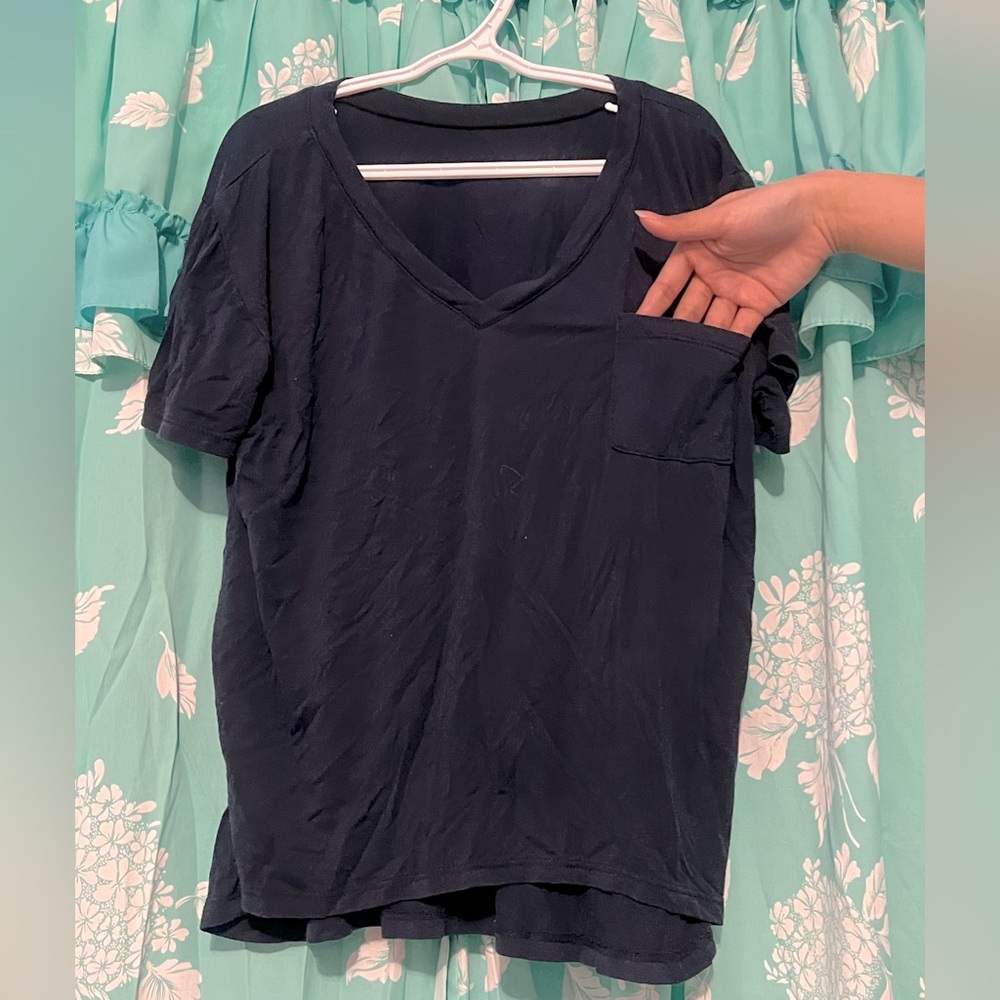 Navy blue CROPTOP
